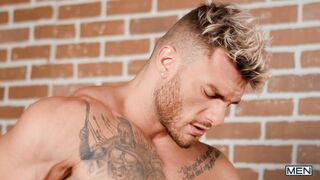 Stroking His Big Brush