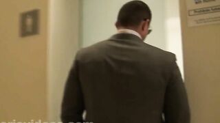 Rob and Adrian get it on during lunch break