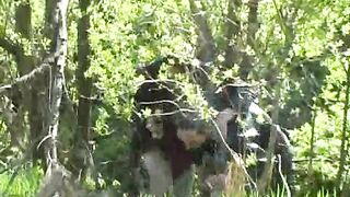 Moscow forest fuck