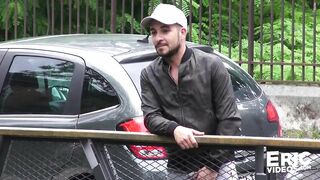 Filled with cum in the middle of Paris